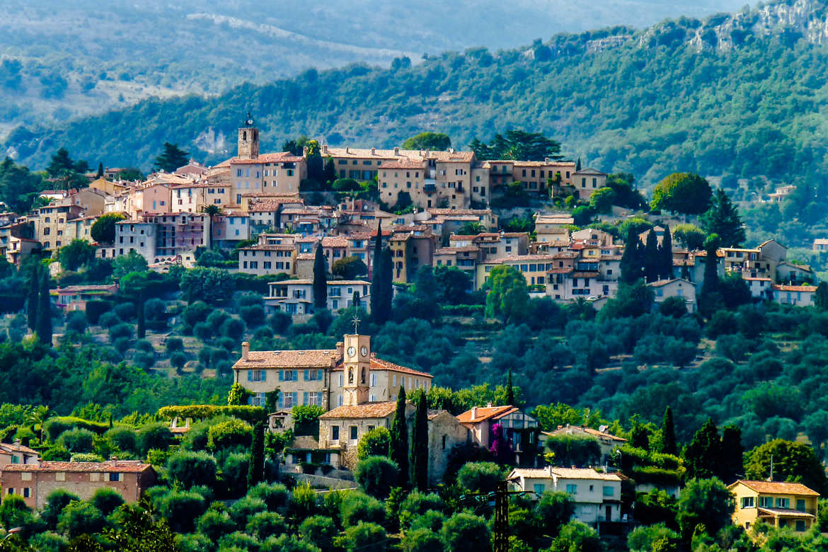 Village de Opio et Cateauneuf de Grasse