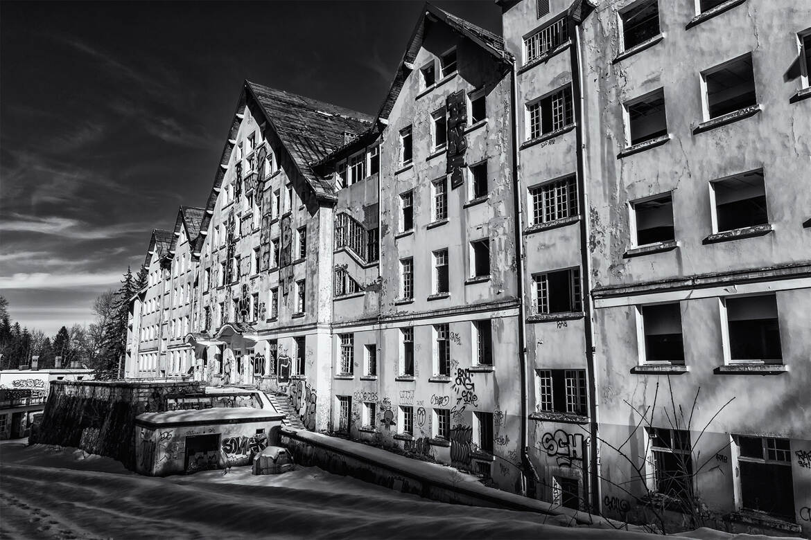 l'hôtel abandonné