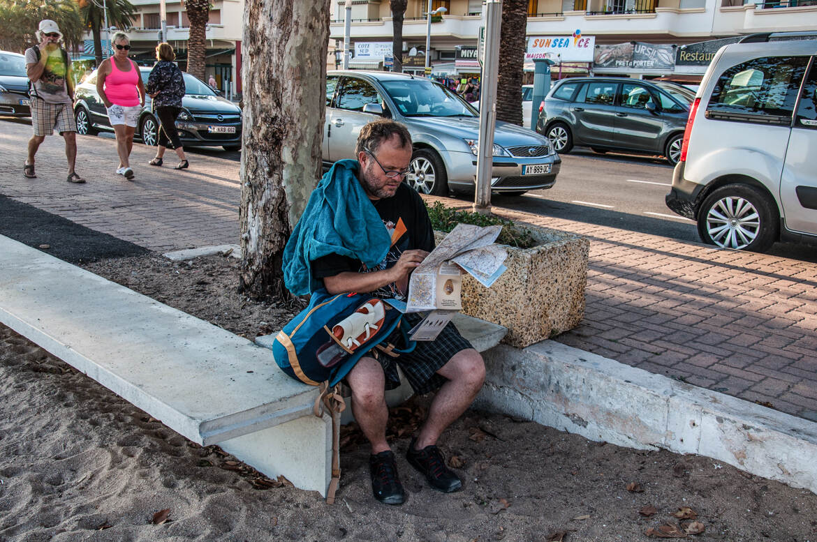 Chercher sa route à Saint-Raphaël