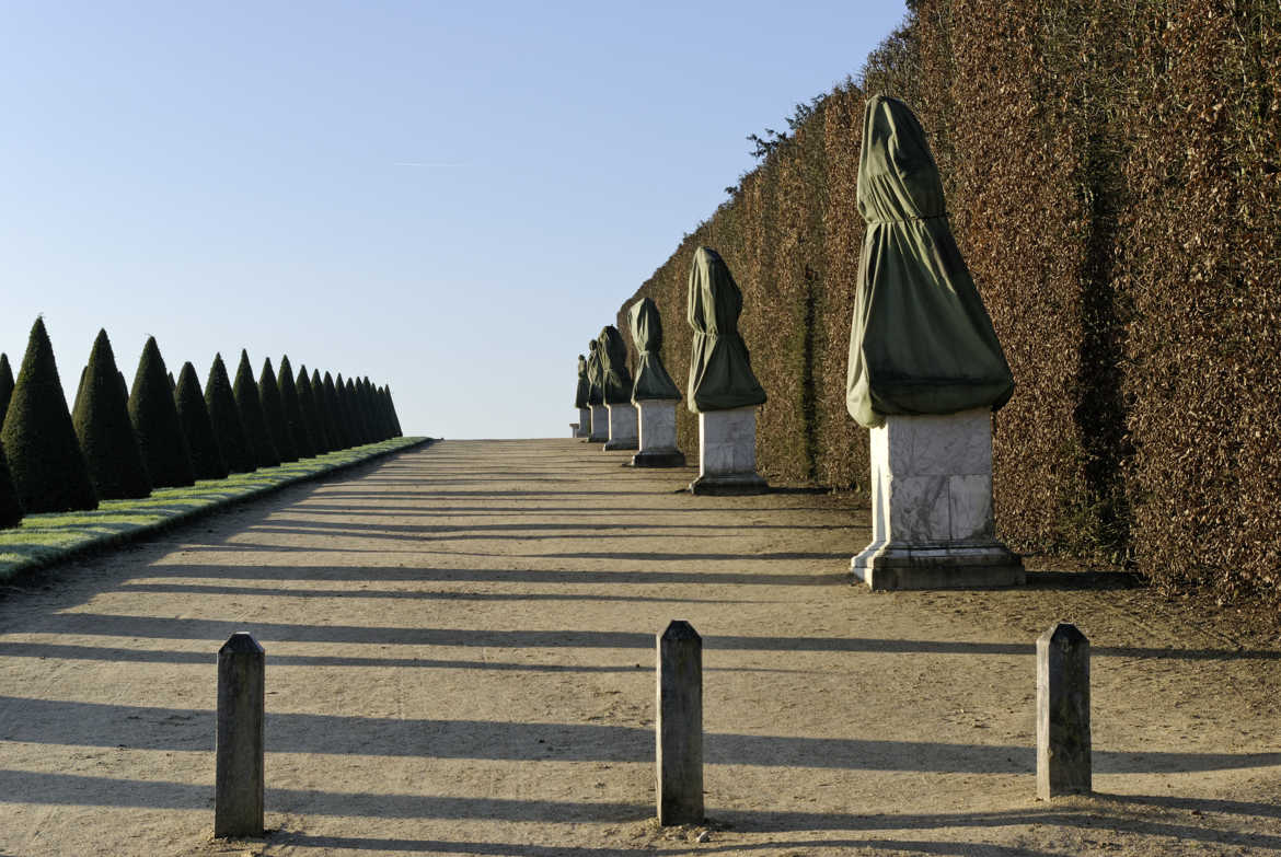 Parc de Versailles l'hiver