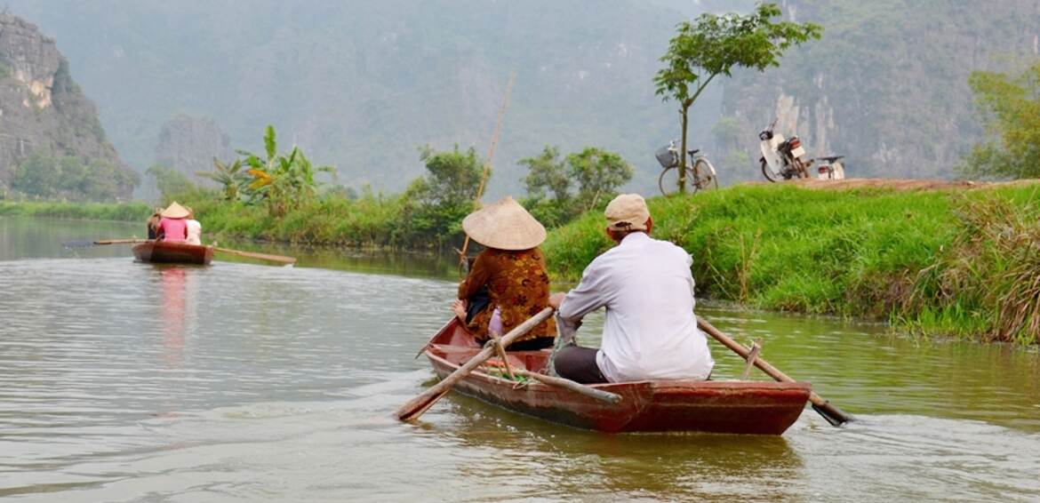 Voguer sur le Mékong