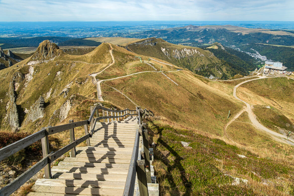 Au sommet de l'Auvergne