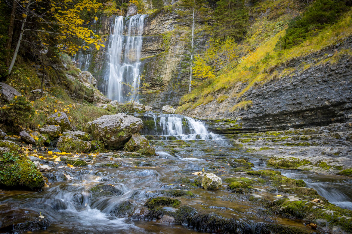 Grande cascade du cirque de Saint Même
