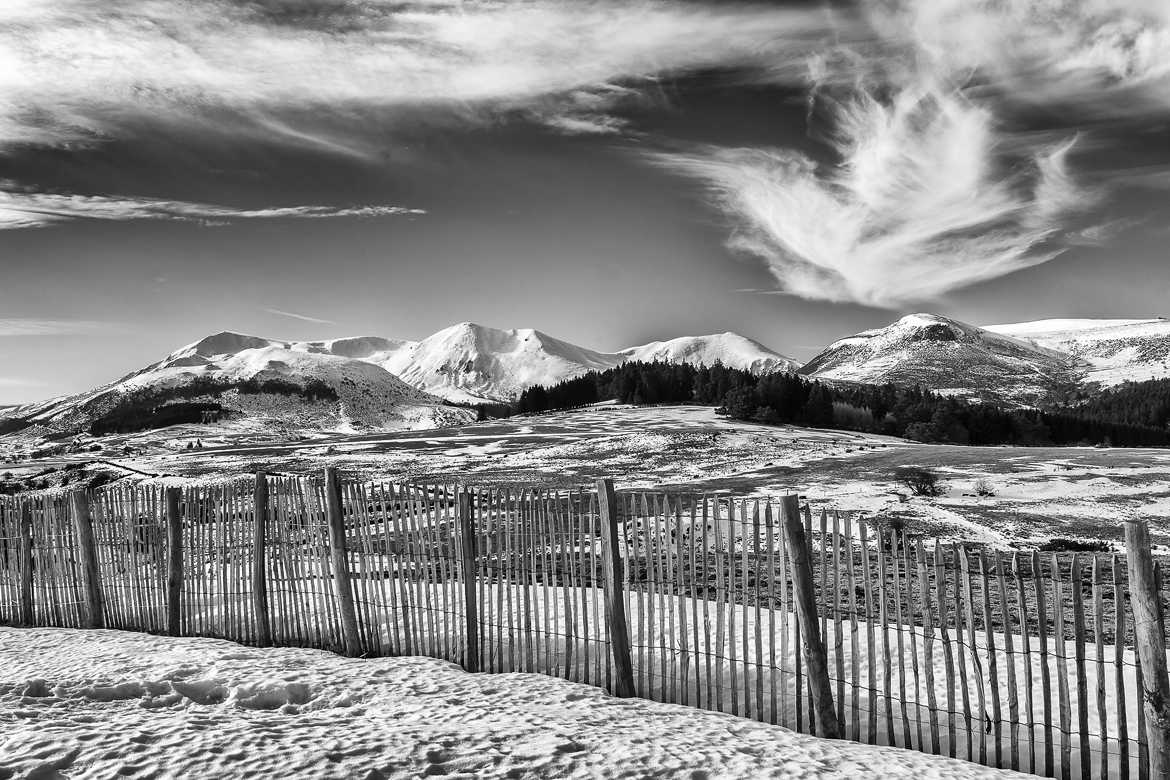 Nuages sur les Monts Dore