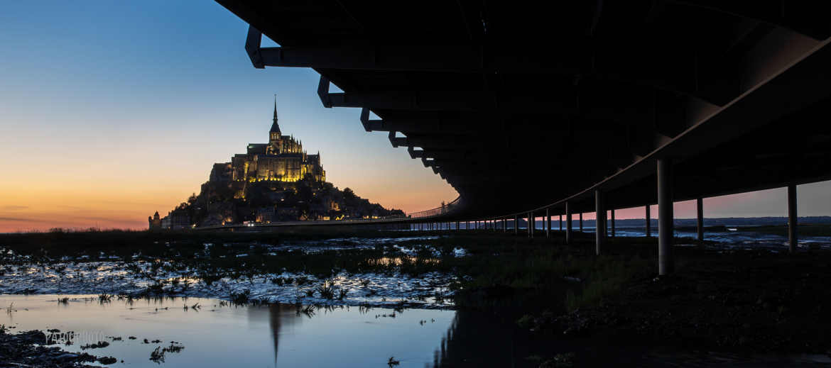 Une vision différente du Mont Saint Michel
