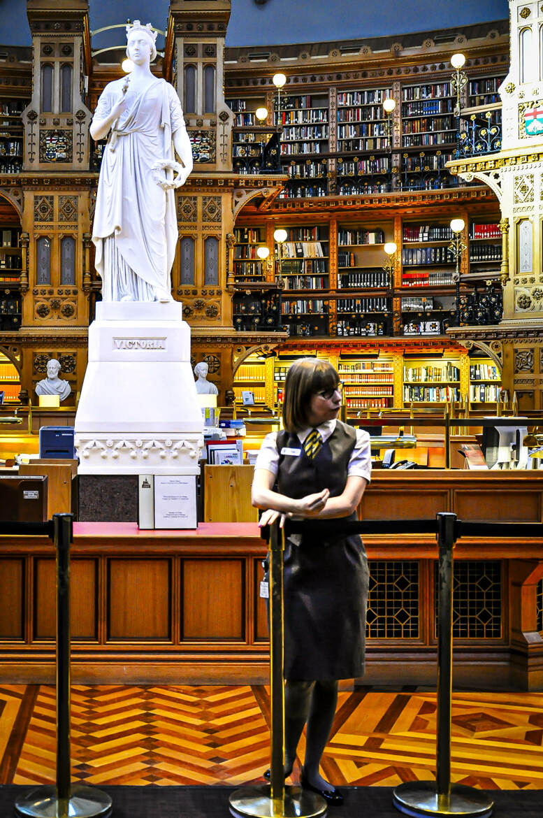 Victoria et la libraire