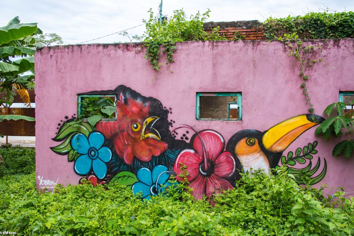 Les beaux graffitis indonesiens
