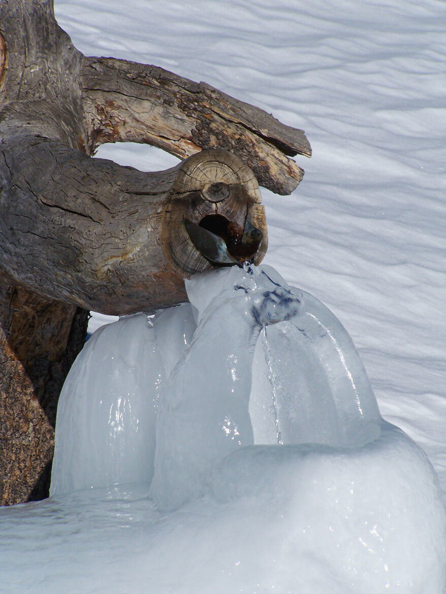 Fontaine glacé