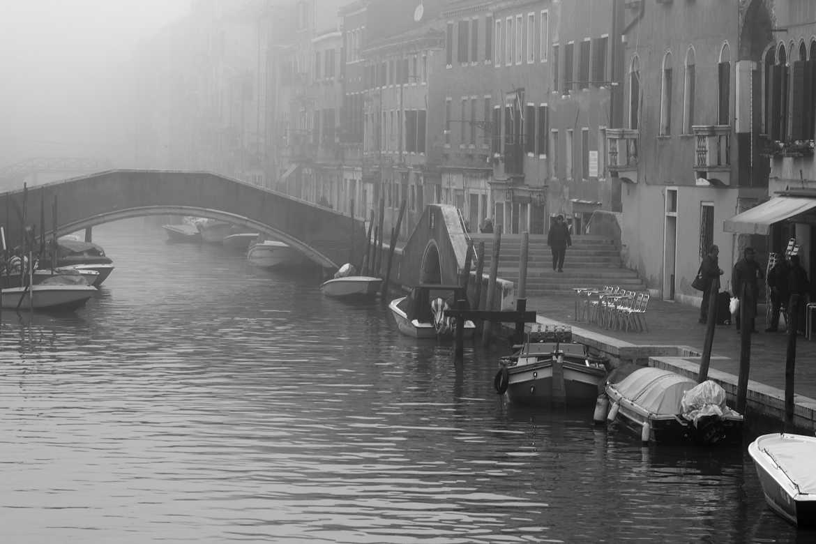 Venise dans le brouillard