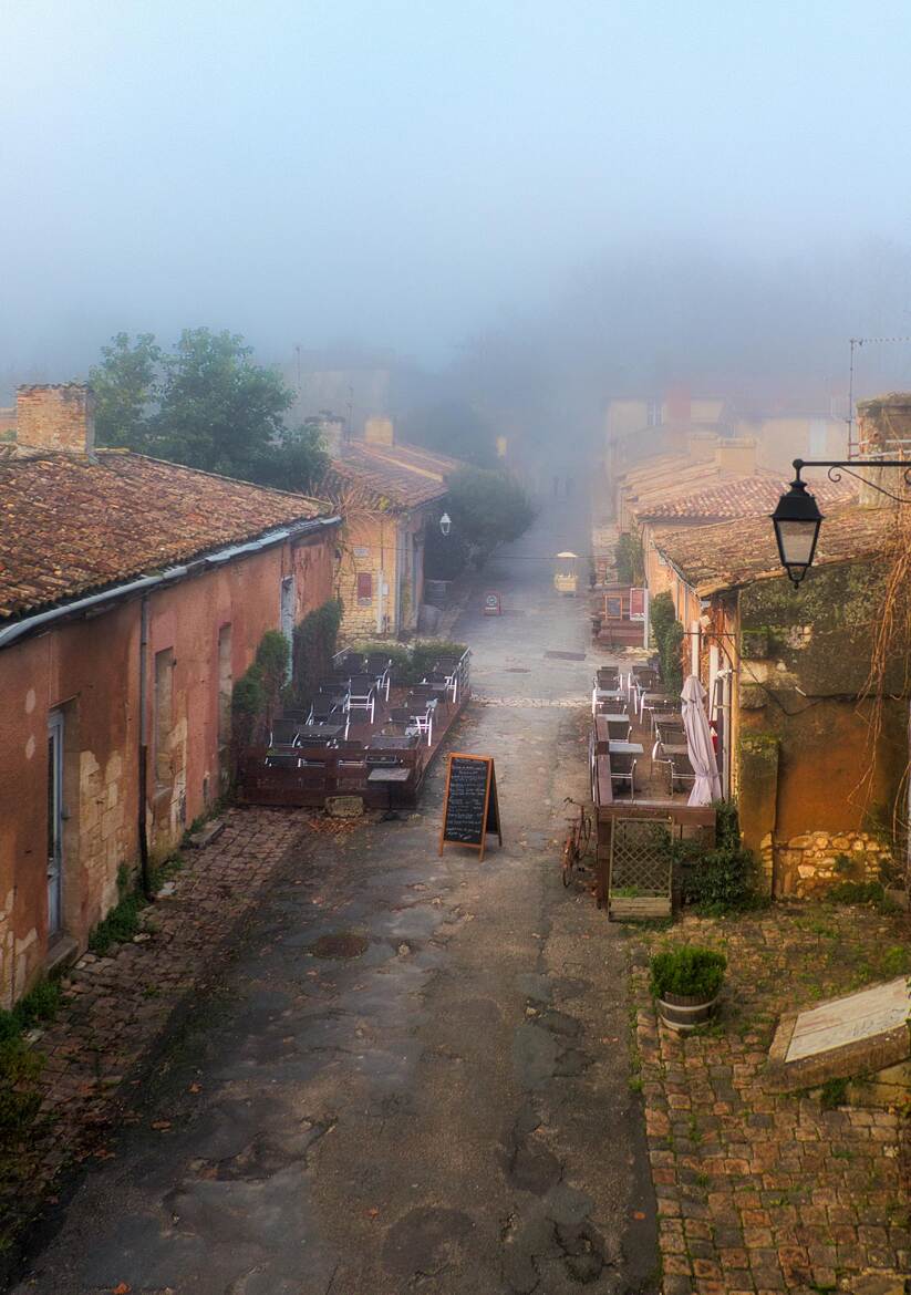 Dans la brume !
