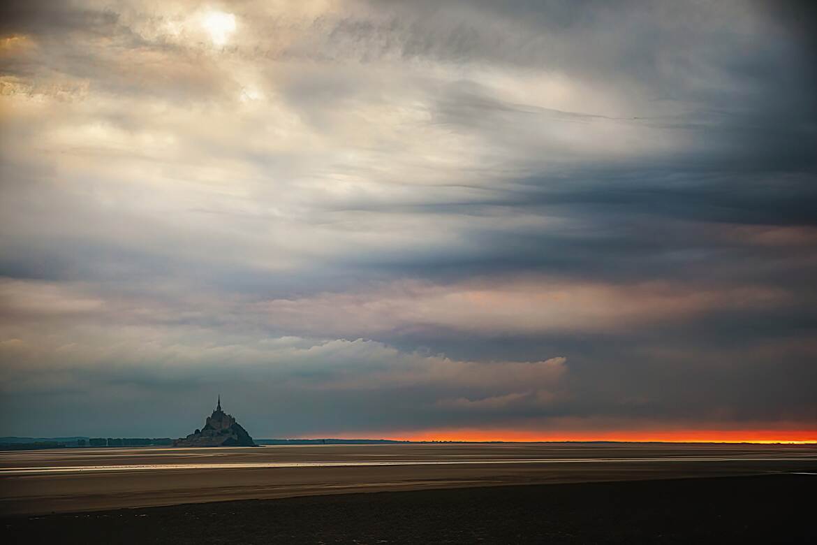 Ciel chargé au Saint Michel