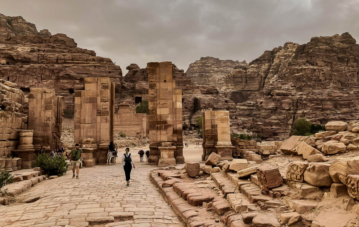 Petra et ses vestiges