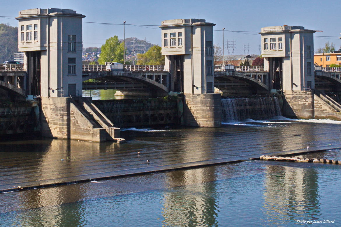 Le tours du barrage