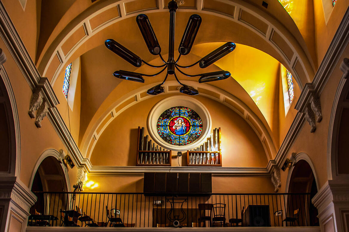 L'Orgue et la Rosace.