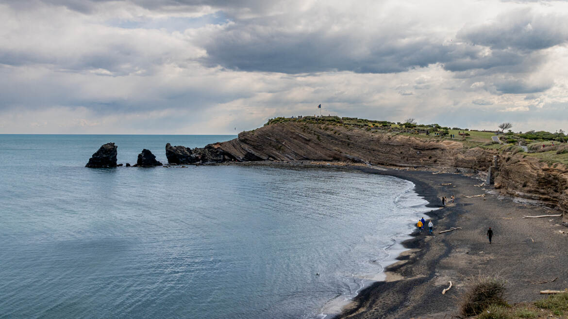 Plage de la conque en couelur