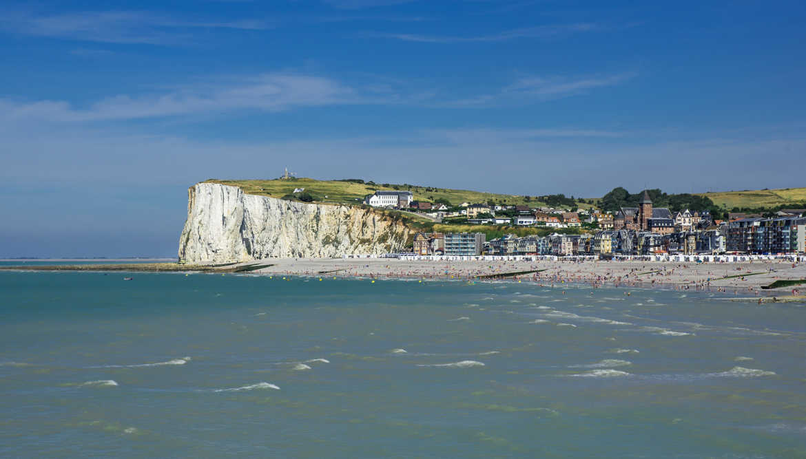 falaise de mers les bains