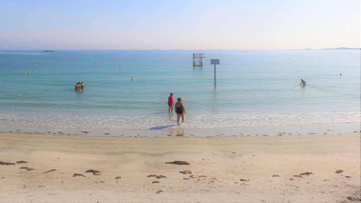 l'été à la plage