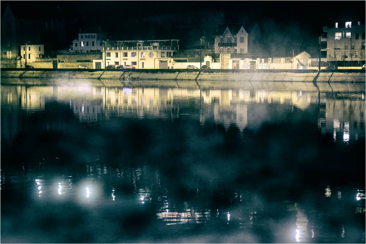 Confluence la nuit