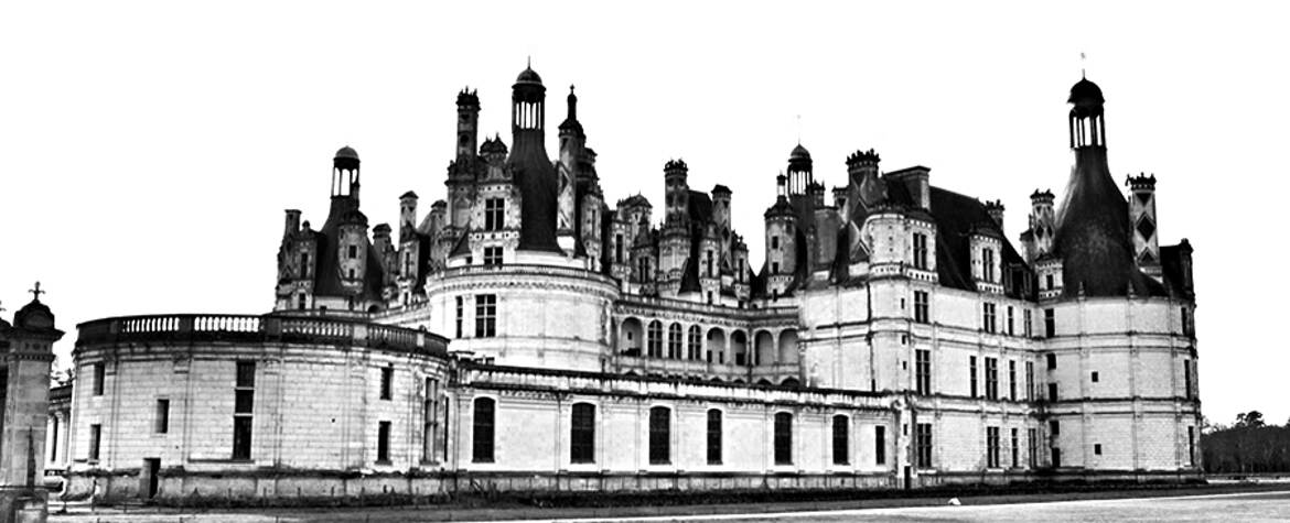 Comme dessiné à l'encre de Chine