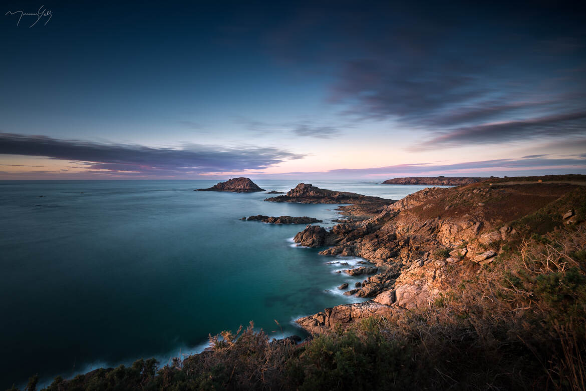 Heure dorée sur l'Île du Petit Chevet