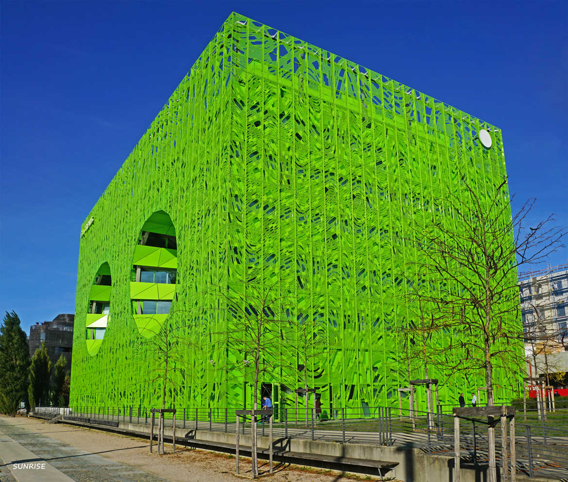 Le cube vert