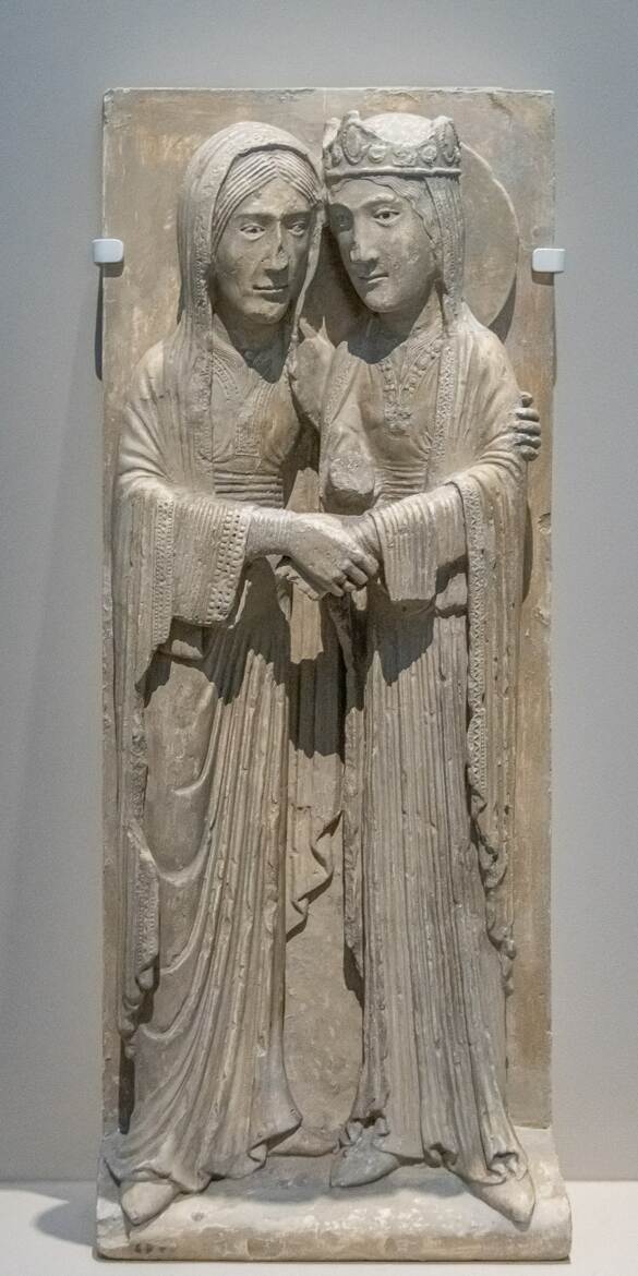 Sainte Élisabeth et la Vierge de la Visitation