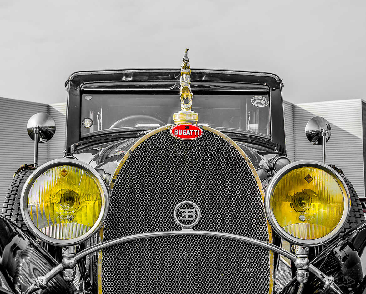 Une BUGATTI en Touraine.