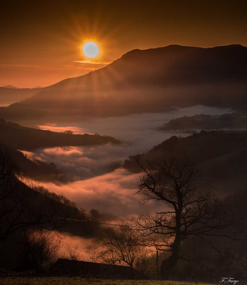 lever de soleil au Pays Basque