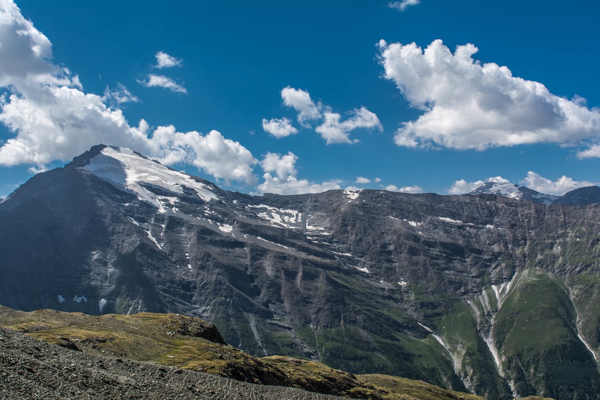 Glacier et pointe de Charbonnel (3752m)