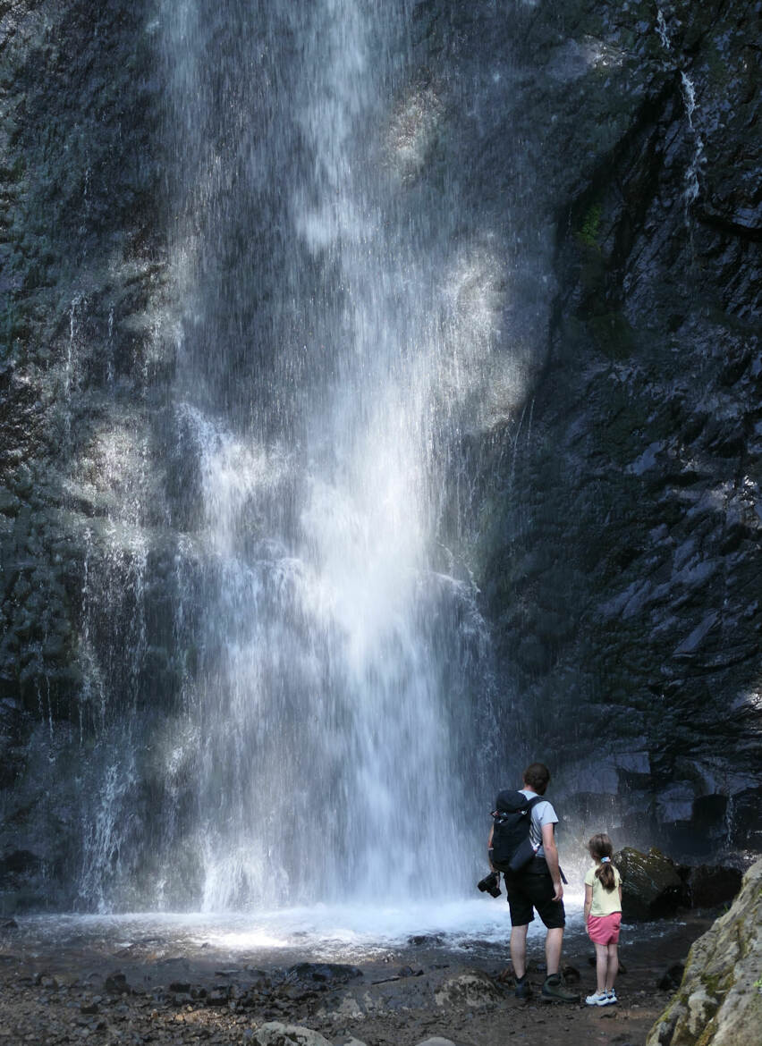 Spectacle de la cascade de Queureuilh (1)