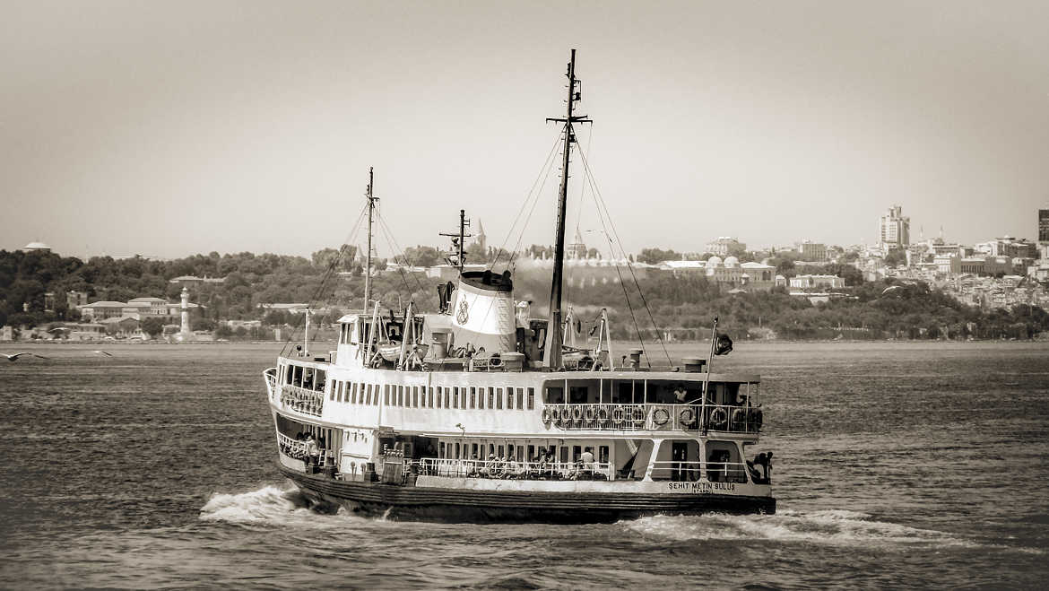 Floating on the Bosphorus