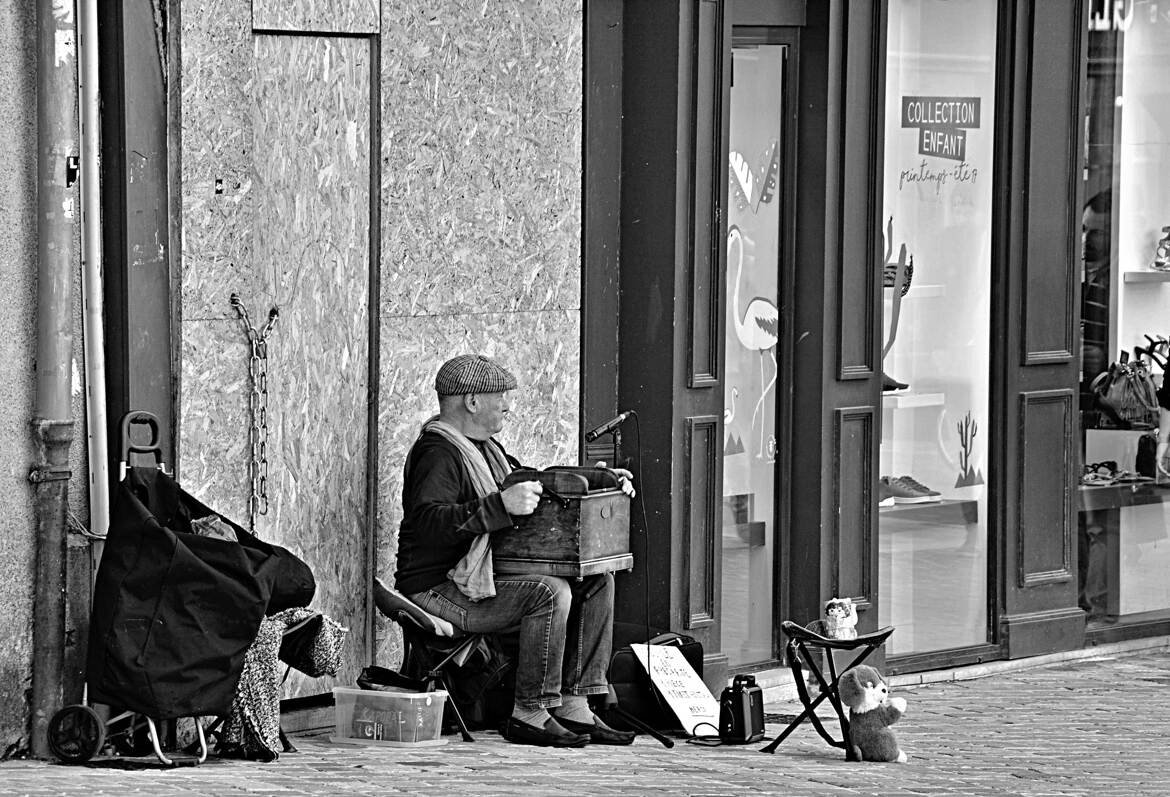 Joueur d'Orgue de Barbarie