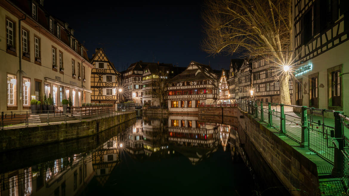 Les reflets de la Petite France