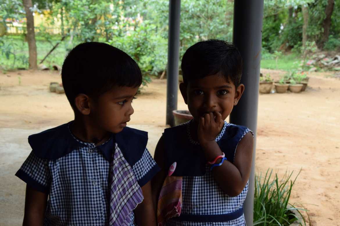 Écoliers au Sri Lanka