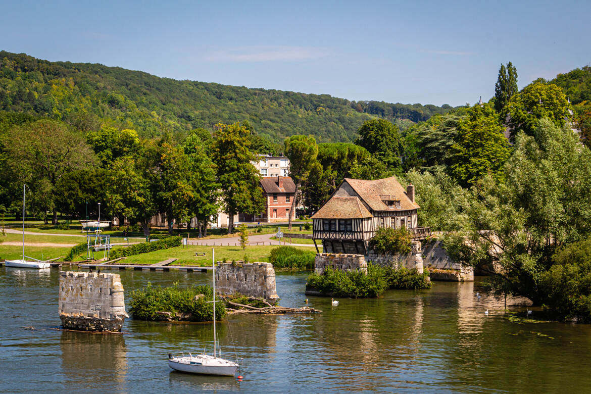 Le vieux ponts suspendu