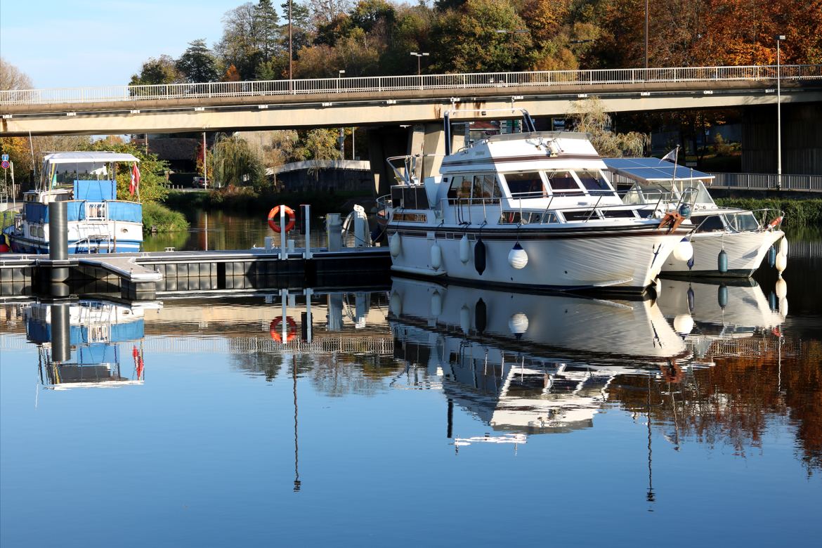 Le petit port de Montbéliard