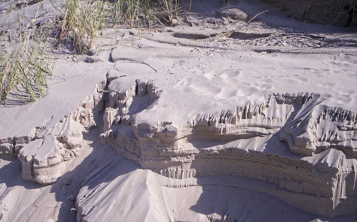 falaise de sable