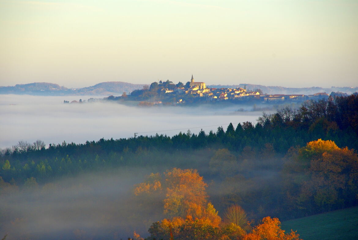 Au dessus de la brume !