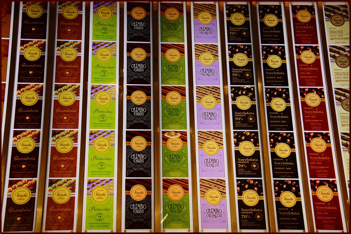 Tablettes de chocolat fin