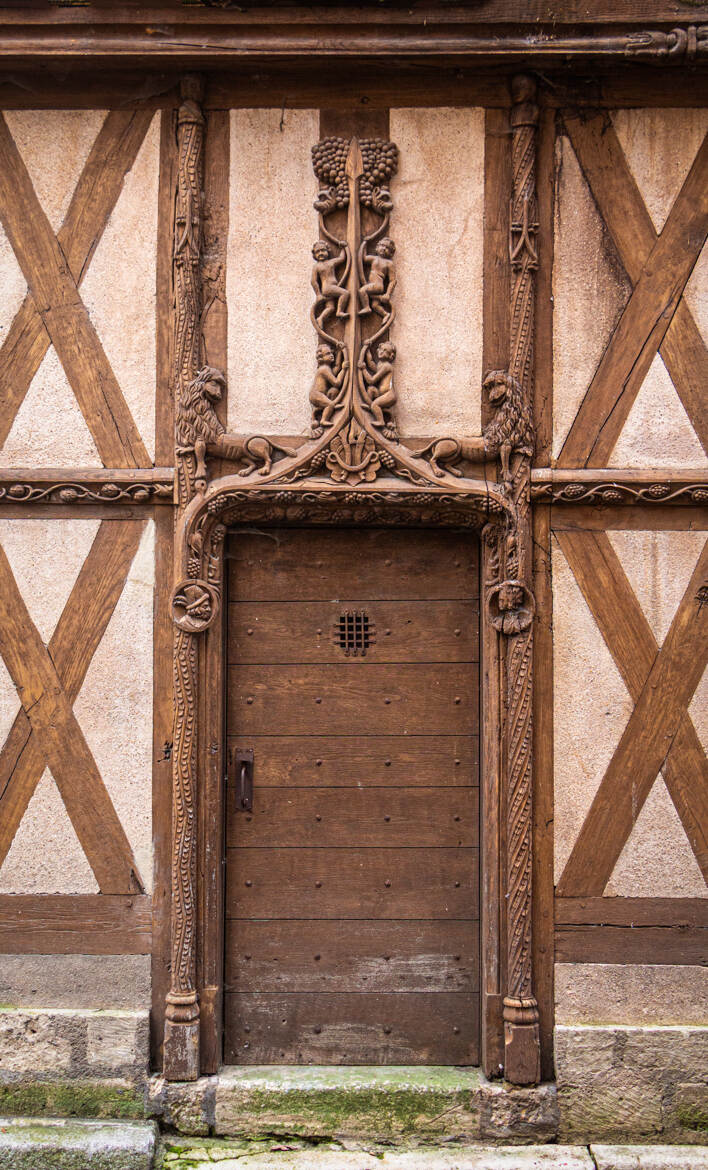 Passer par une belle porte