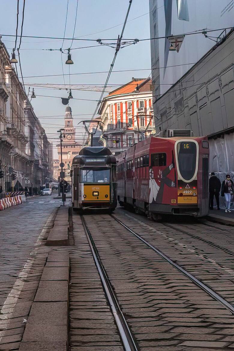 Les tramway de Milan
