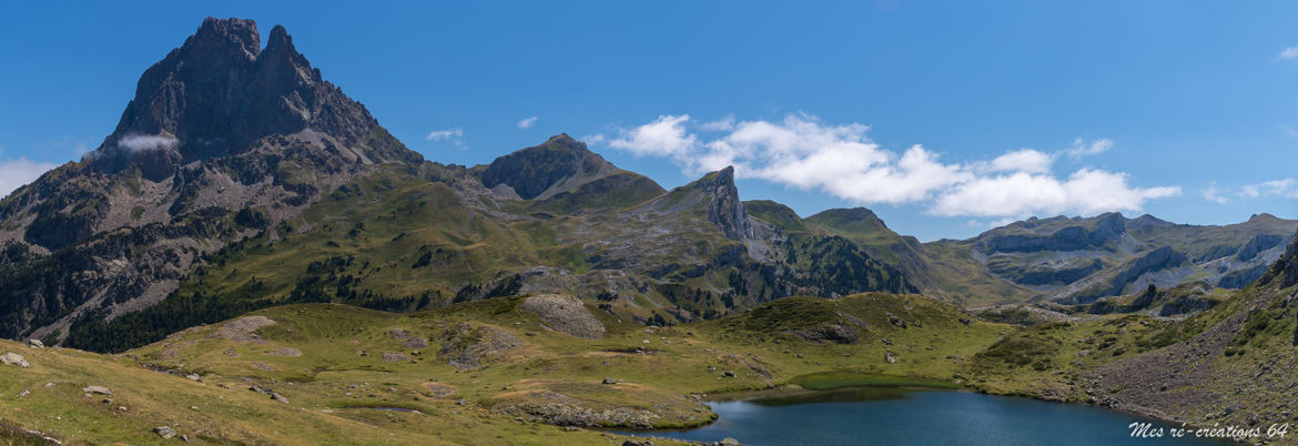 Panorama pic du midi d'ossau