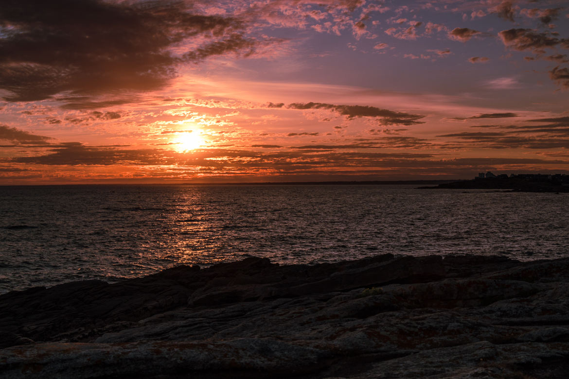 Coucher de soleil breton