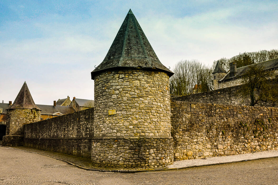 Le Château féodale à Thy-le-Château.