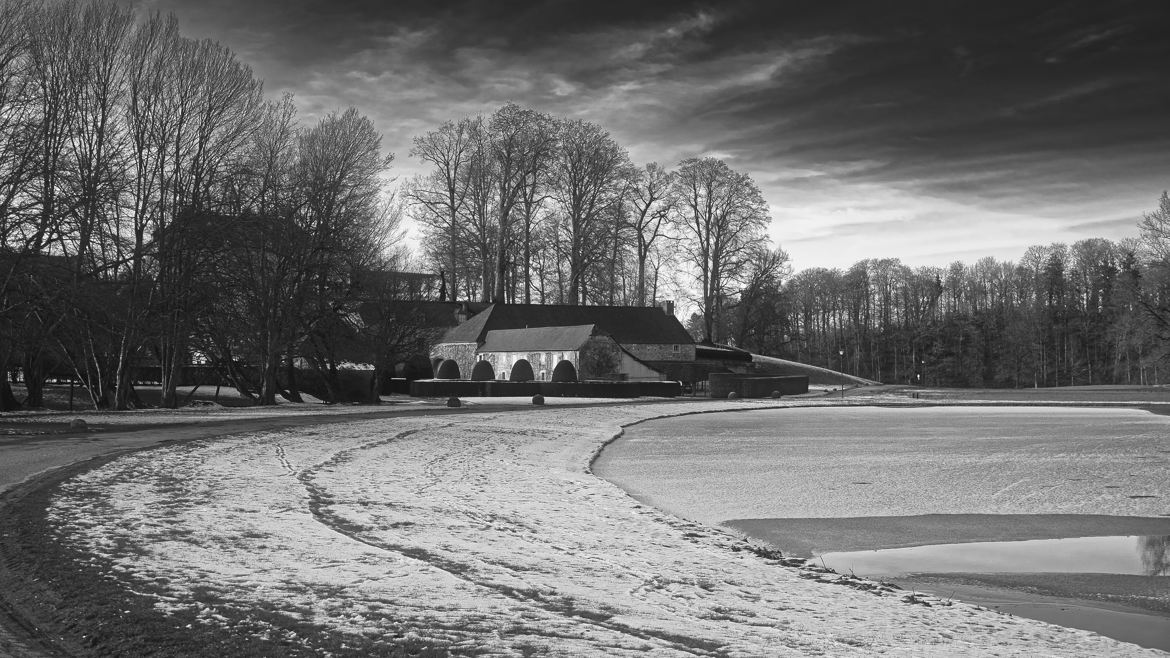 Château en hiver