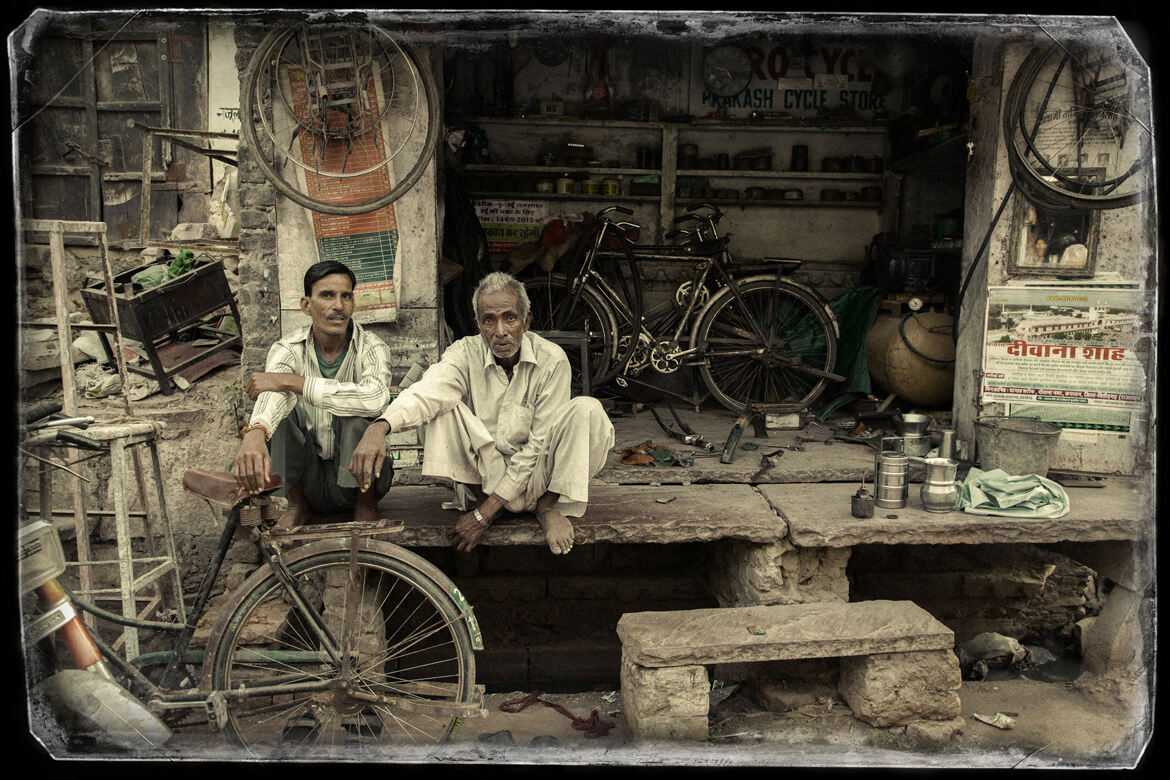 Réparateur de bicyclette