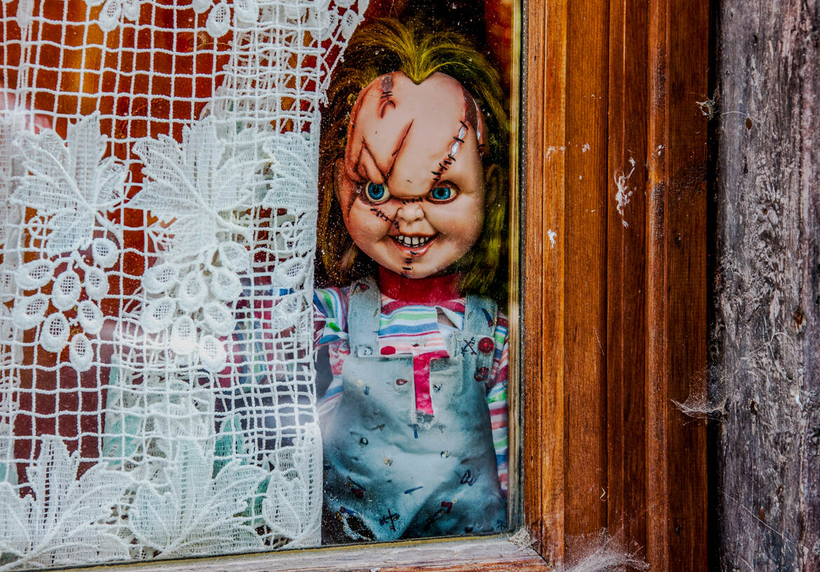 On n'entre pas c'est à vos risques et péril.