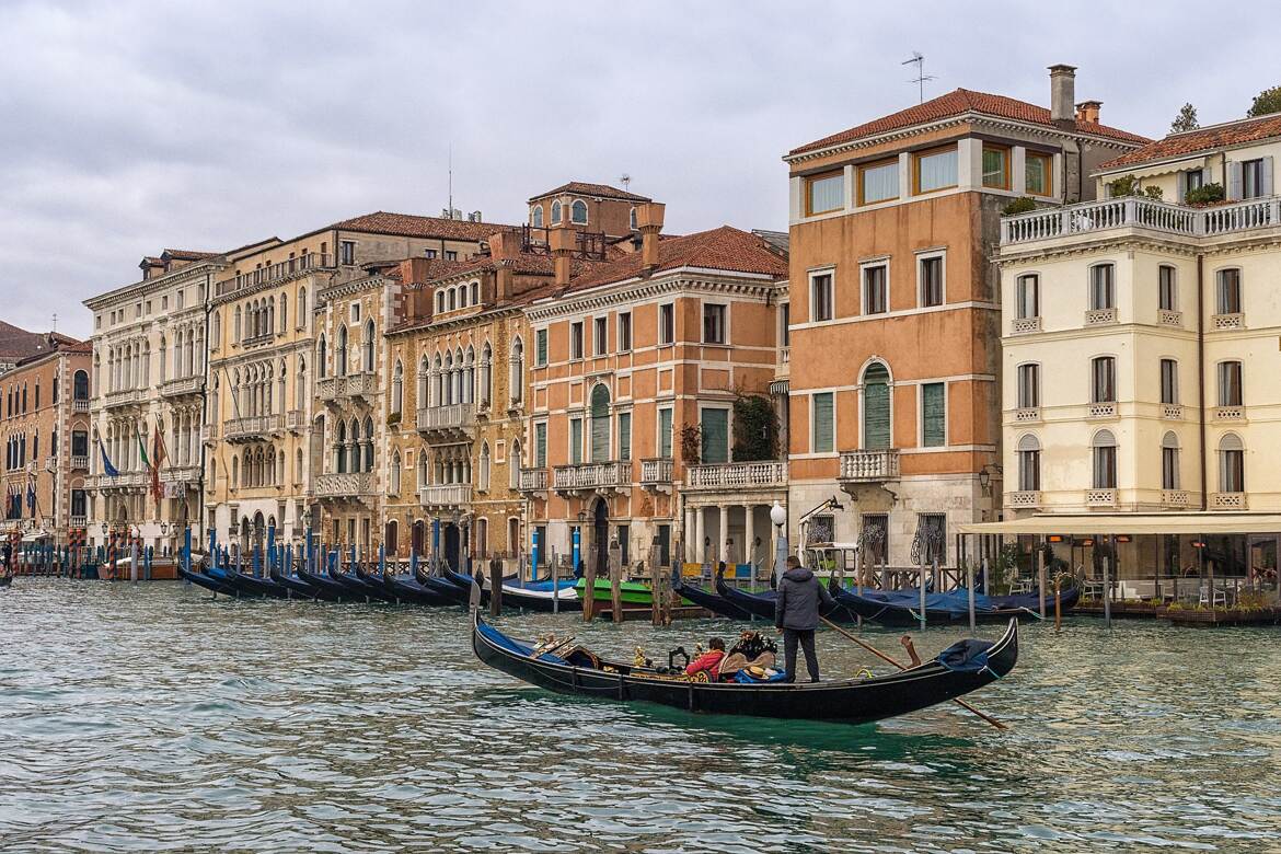 Venise et ses gondoles