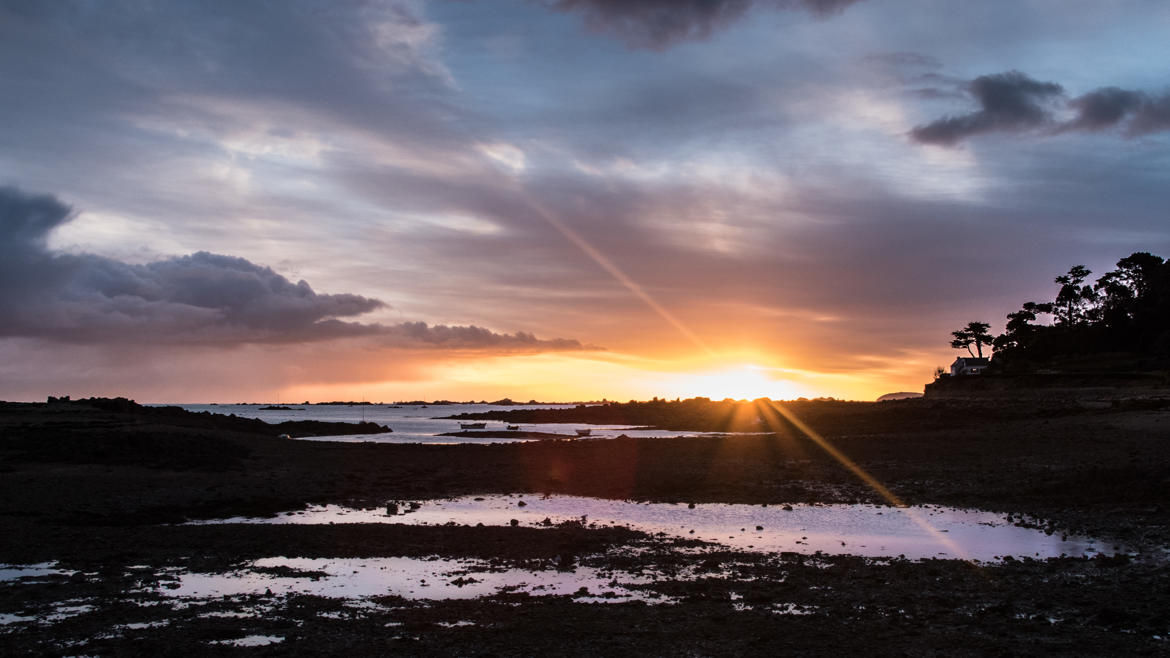 Sunset sur Brehat