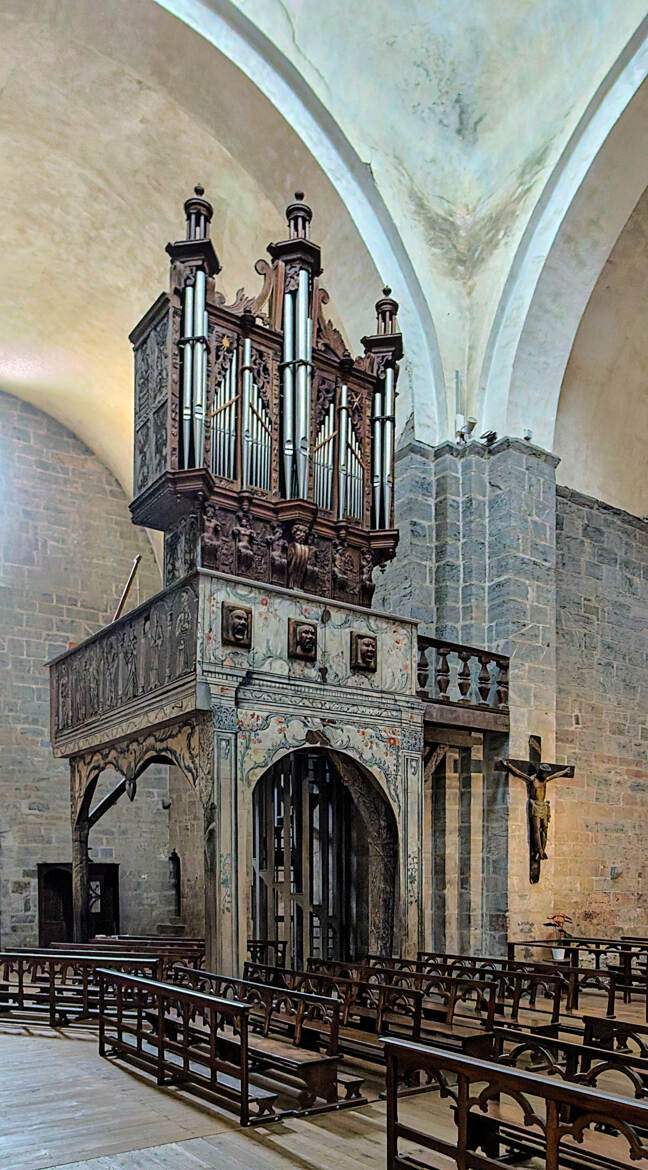 L’orgue de Saint-Savin